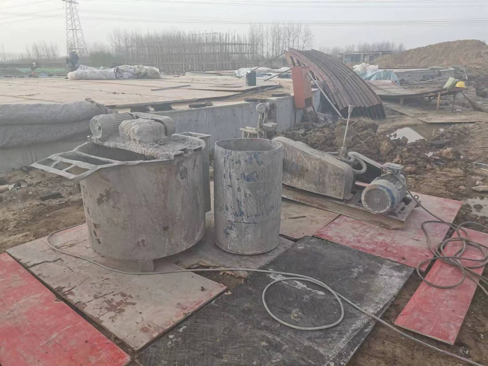 巴彦设备基础注浆